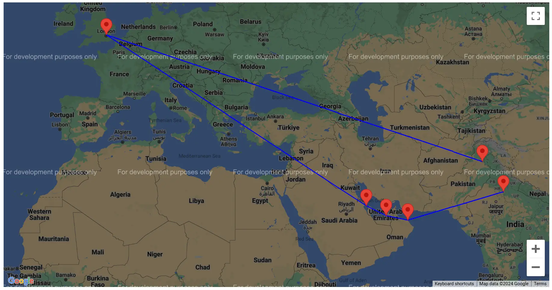 Optimized Travel Route Planner